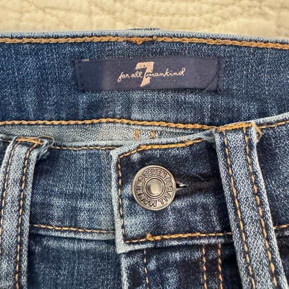 7 for all mankind high waist ankle gwenevere - 24 - Picture 6 of 13